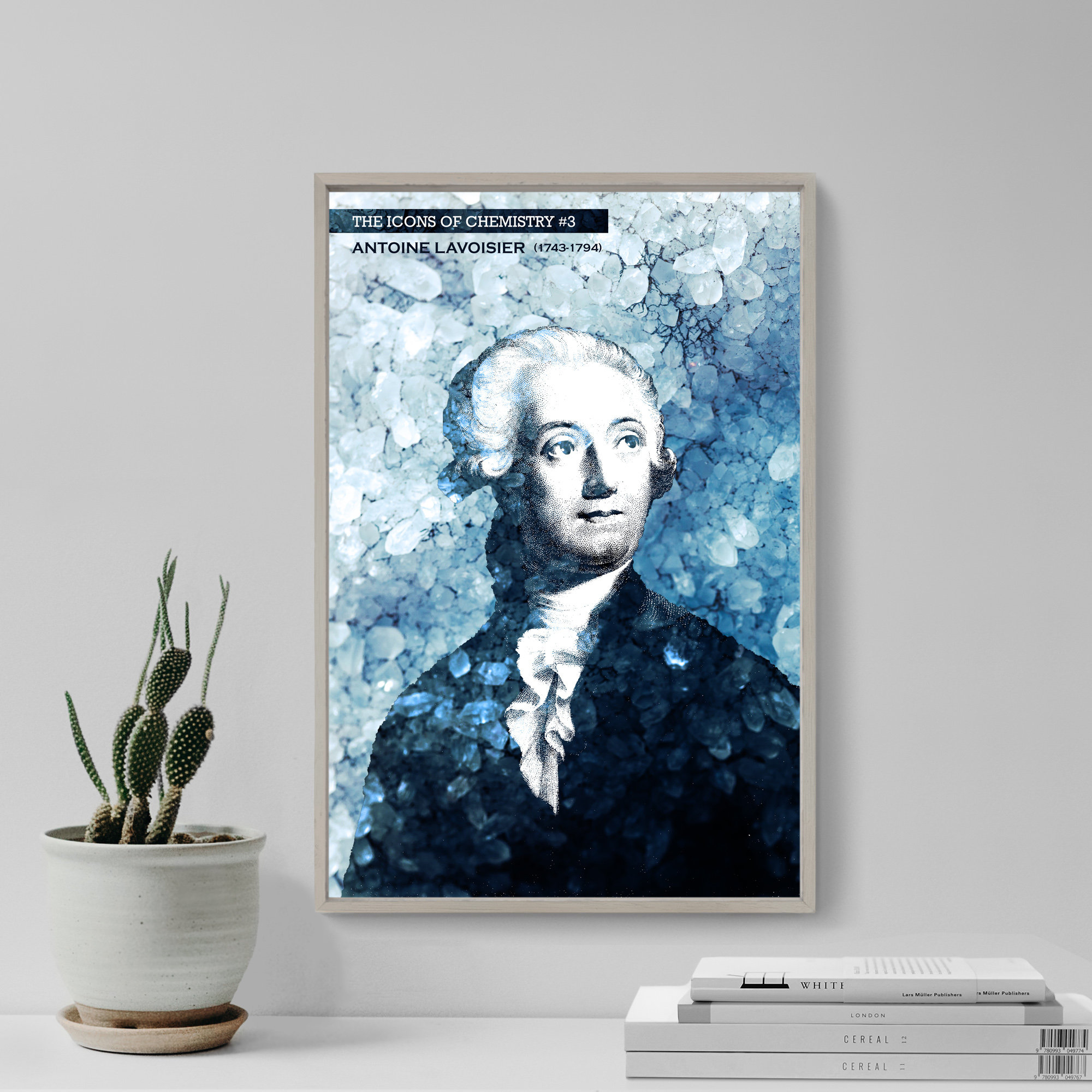 Antoine Lavoisier The Icons of Chemistry 03 Art Print -  Portugal