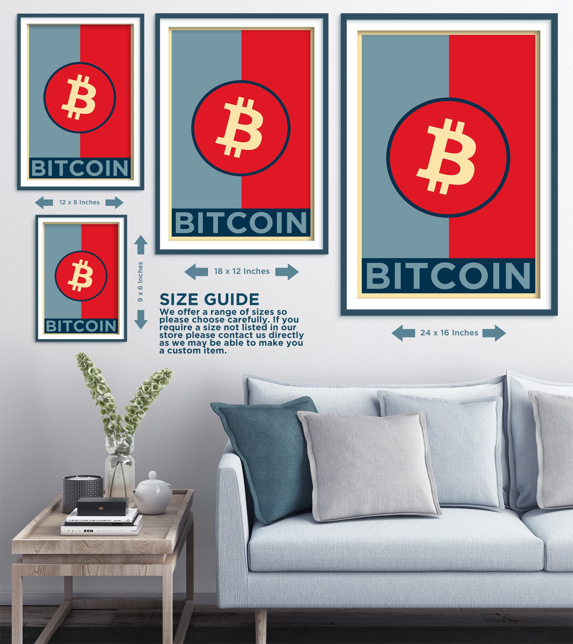 FRAMED PRINT - Bitcoin Original Poster 2 - Art Print BTC Crypto  Cryptocurrency Altcoins Bit Coin Libertarian - Ready to Hang Black Frame -  Etsy