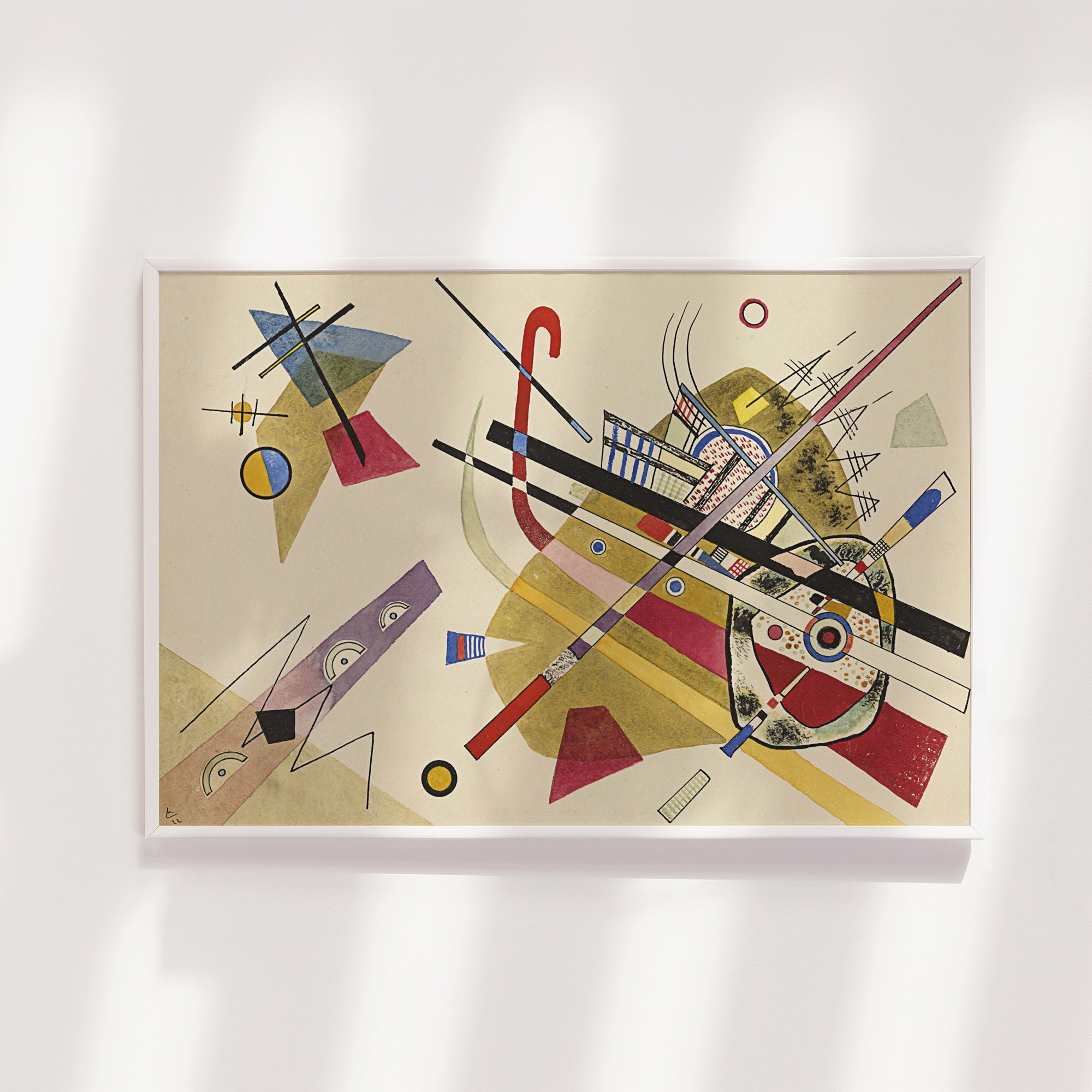 ワシリー・カンディンスキー - 無題 (1922) - 絵画 写真