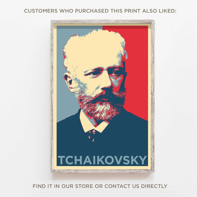 Johannes Brahms Original Art Print - Photo Poster Gift - Composer Musician Classical Music image 9