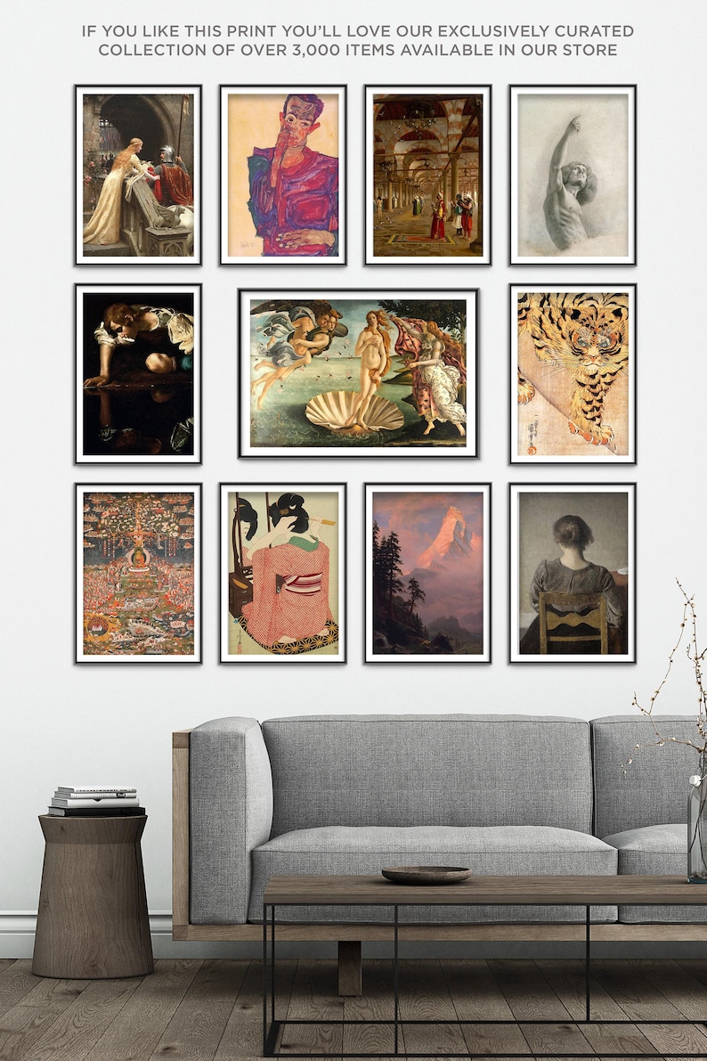 Sandro Botticelli - The Birth of Venus (1484) - Reproduction of a Classic Painting - Photo Poster Print Art Gift image 10