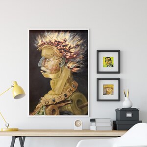Giuseppe Arcimboldo - Four Elements / Fire (1566) - Painting Photo ...