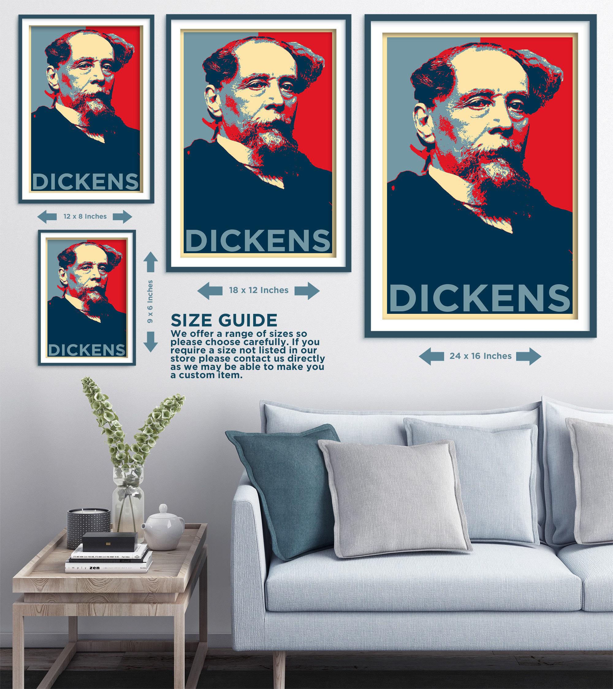 Charles Dickens Art Print - Photo Poster Gift - Great Expectations ...