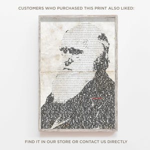 RALPH WALDO EMERSON Typographic Poster - Original Art Print Photo Gift Wall Decor Home Decor Common Sense Self Reliance Bild 6