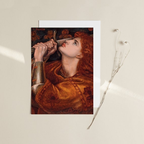 ダンテ・ゲイブリエル・ロセッティ - ジャンヌ・ダルク（1882年