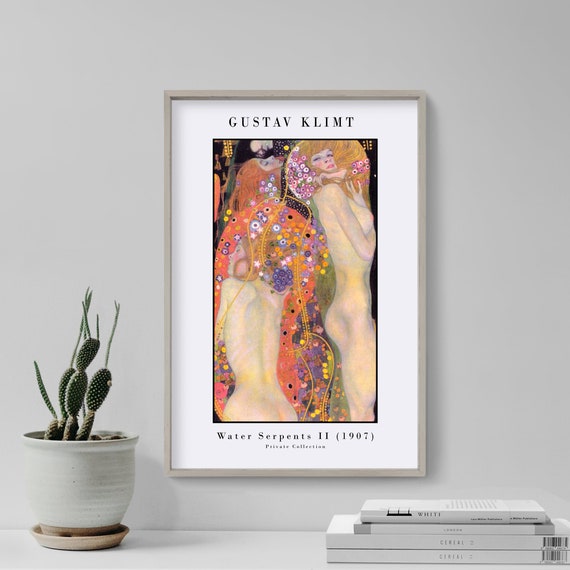 グスタフ・クリムト - 水蛇 II (1907) ギャラリー - アートプリント