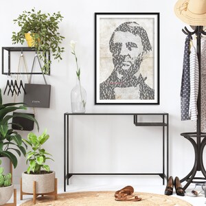 RALPH WALDO EMERSON Typographic Poster - Original Art Print Photo Gift Wall Decor Home Decor Common Sense Self Reliance Bild 2