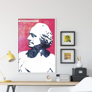 Adam Smith - Ekonomins ikoner #1 - Konsttryck Poster Vägg Heminredning Ekonomi Gåva Ekonom - Nationernas rikedom Poster bild 2