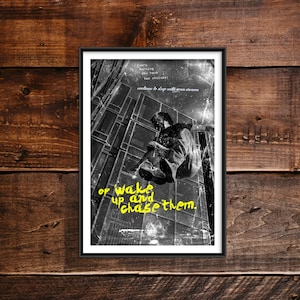 Parkour (Freerunning) Motivational Quote Poster - &quot;Every morning you have two choices...&quot; - Photo Print Art Gift Free Running Motivation