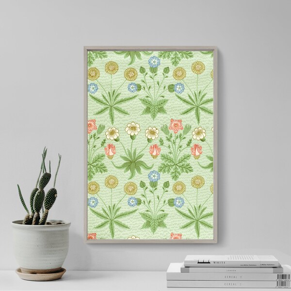 William Morris Daisy Wallpaper Etsy