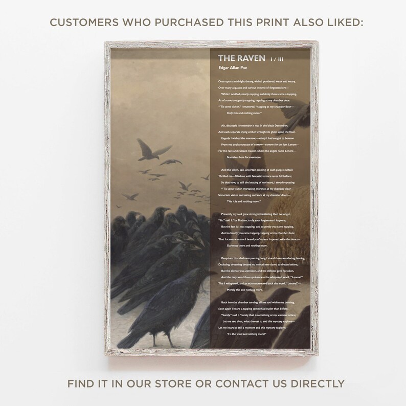 Edgar Allan Poe Poem Eldorado Poster Original Art Print - Etsy
