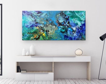 Large modern abstract painting art wall art canvas home decor original abstract paintings one of a kind artwork