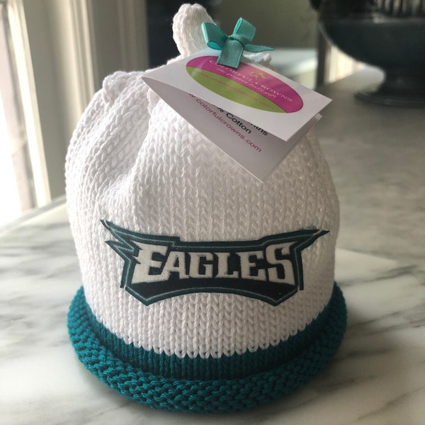 Philadelphia Eagles Inspired Baby Hat