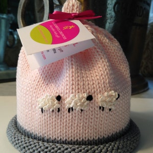 Newborn Sheep Baby Beanie by Colorful Crowns