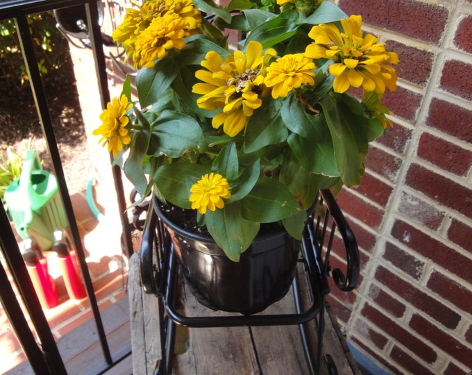 Vintage Iron Doll Rocking Chair Plant Holder/vintage Home Etsy