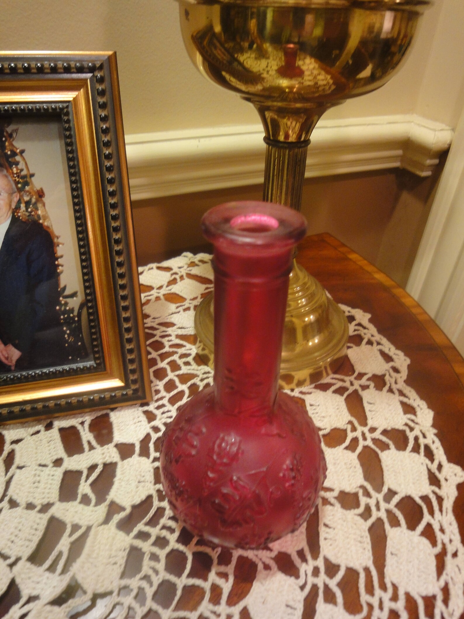 Avon Collectible Vase/Avon Burgundy Vase/Avon Bud Vase/Avon Etsy