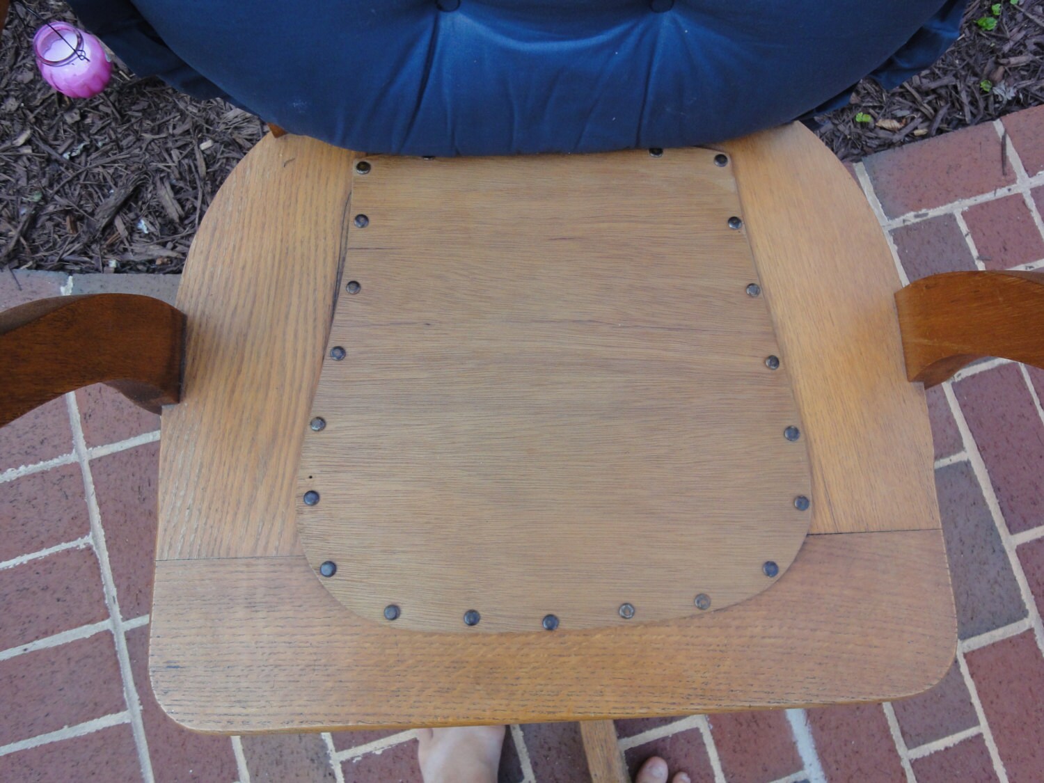 Antique Antique Oak Desk Chair/antique Oak Office Swivel Chair/antique