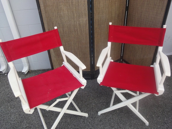 Vintage telescope directors chair new arrivals