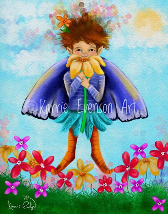 Fairies And Pixies Drawings Wise Owl And Pixies Our Beautiful Wall Art