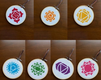 Chakra Cross Stitch Pattern Set