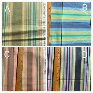 Amy Butler Charm stripe prints in multiple color ways, out of print