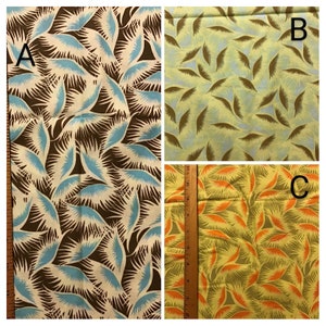 Amy Butler Belle Eyelash print, blue, green, orange, brown, out of print
