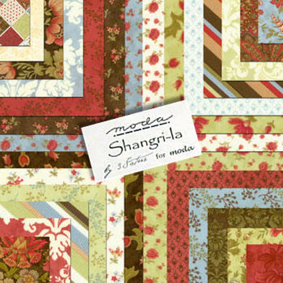 Charm Pack Shangrila by 3 Sisters for Moda Out of Print Etsy