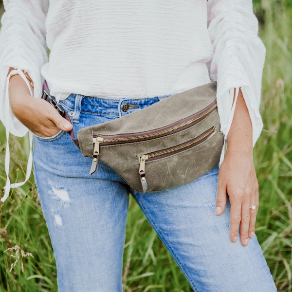 The Jersey Bag, dark oak, hip bag, waist bag, fanny pack, sling bag