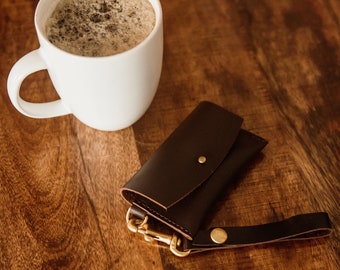Card wallet, credit card sleeve, leather cash holder, card wallet, cash wallet, minimal wallet, leather