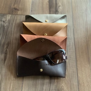 Leather Glasses/Sunglasses Case
