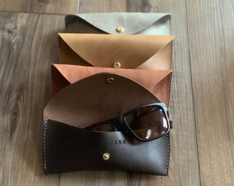 Gafas de cuero/ estuche para gafas de sol