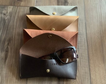 Leather Glasses/Sunglasses Case