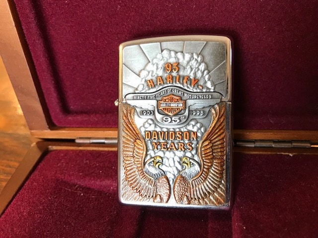Zippo Harley-Davidson 95th ジッポ台 ジッポ無し