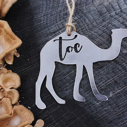 Funny Camel Ornament Made From Recycled Steel Punny Christmas - Etsy Funny Camel Ornament Made From Recycled Steel Punny Christmas - Etsy