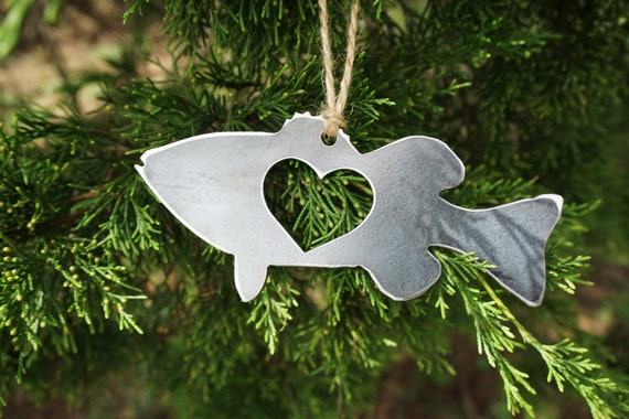 Love Fish Christmas Ornament
