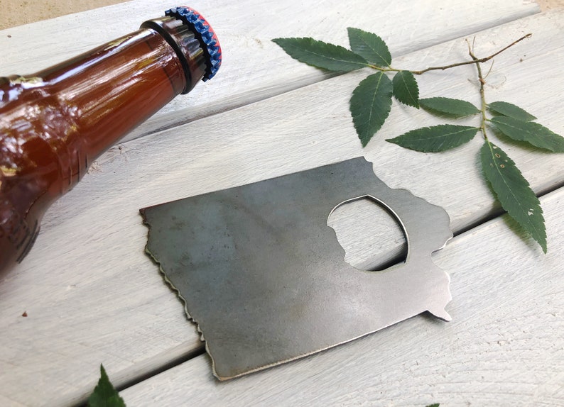 rvmetalshop State Shape Bottle Opener - Thumbnail 2