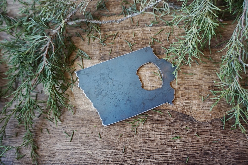 rvmetalshop State Shape Bottle Opener - Thumbnail 5
