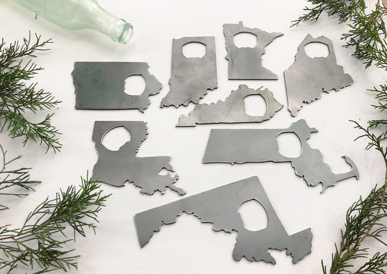 rvmetalshop State Bottle Opener - Thumbnail 5