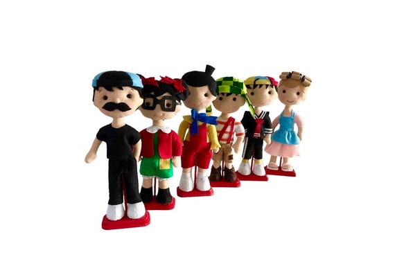 Subway Surfers Jake and Tricky Felt Centerpieces Felt Dolls -  Portugal