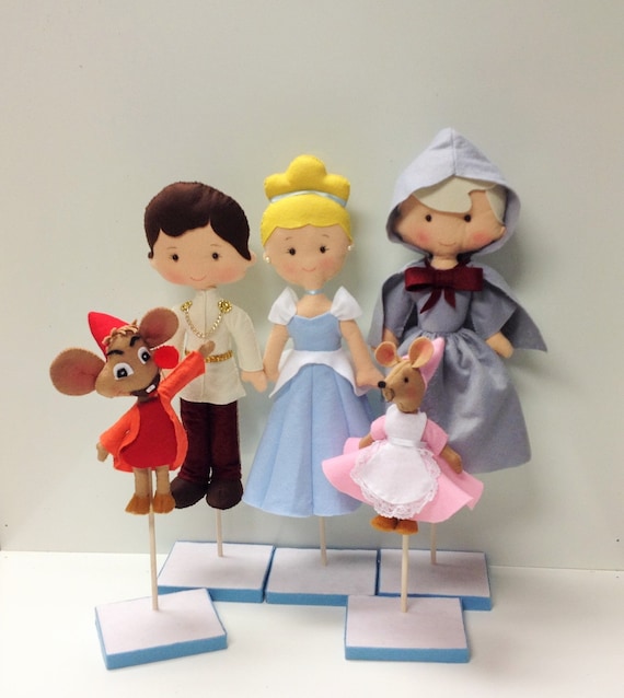 Princess Cinderella Centerpiece Cinderella Decoration 16" Princess Centerpiece Birthday Decoration Il_570xn