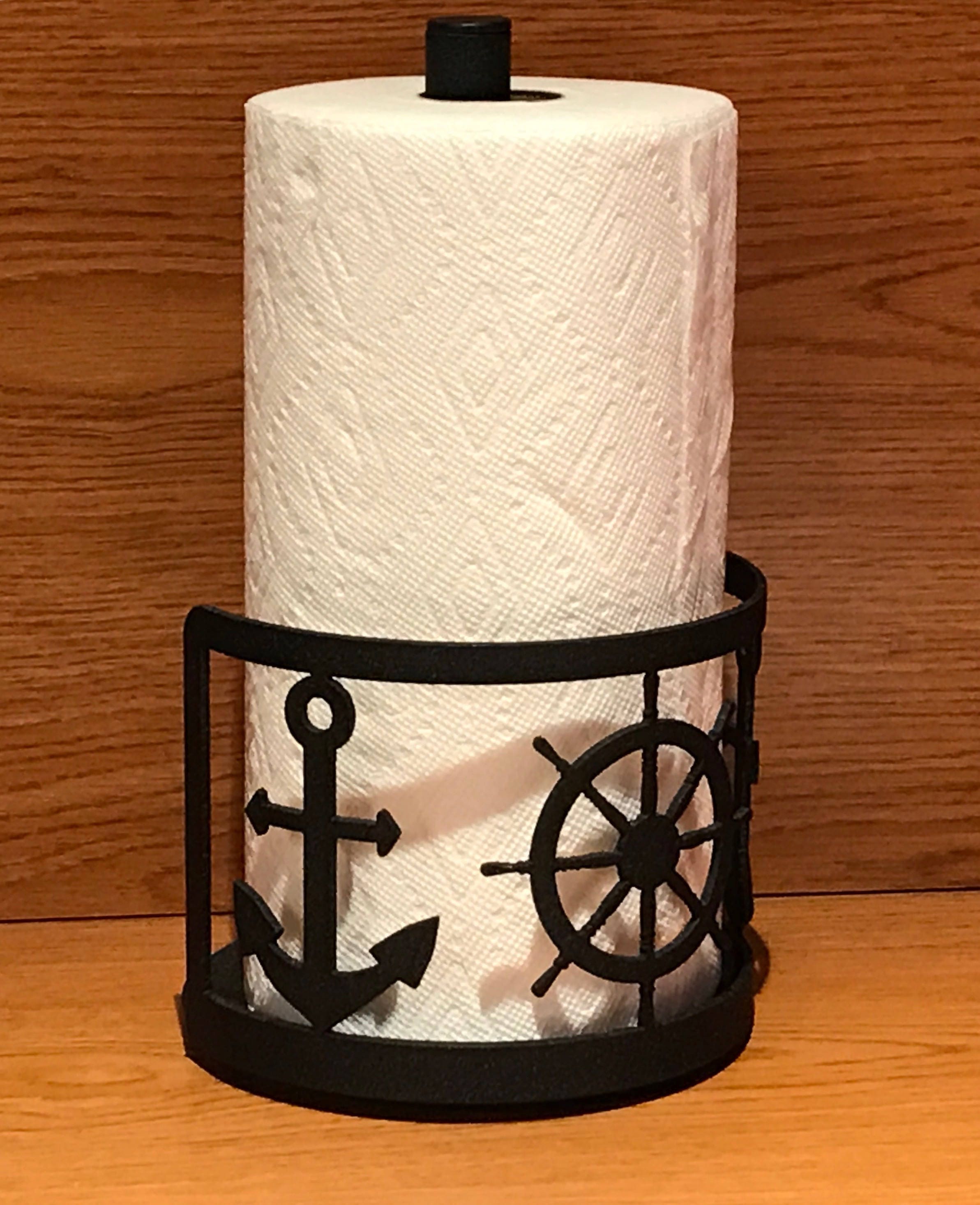 Paper Towel Holder, Sunflower Napkin Holder Retro Wrought Iron Flower Shape Paper  Towel Holder Dispenser Table Napkin Holder