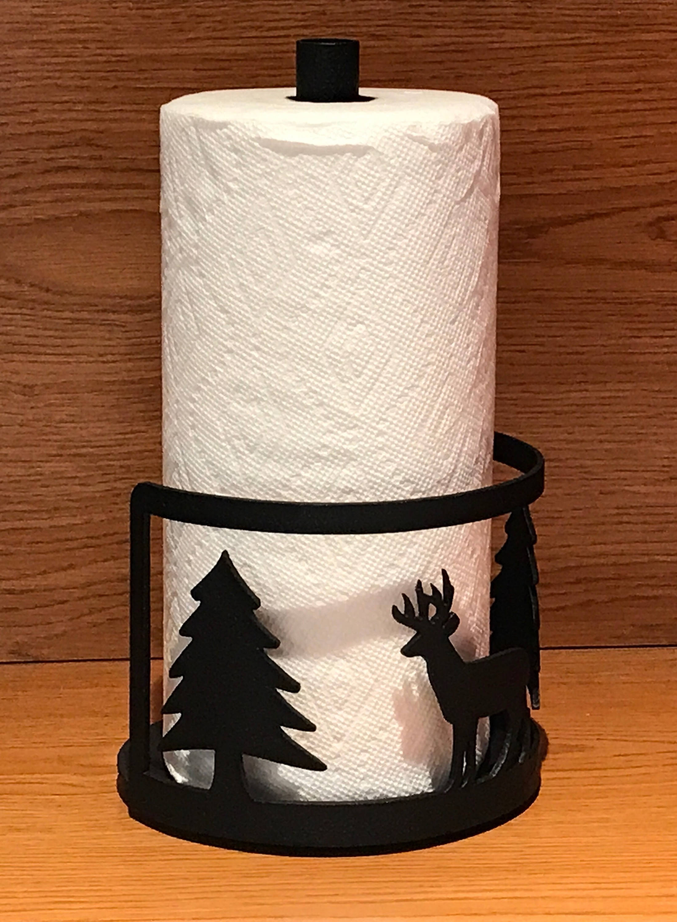 Paper Towel Holder For RV With Command Hooks And Bungee Cords