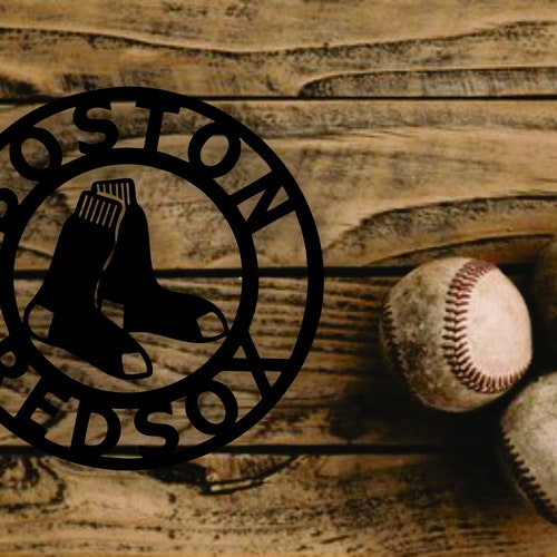 Fenway Park Press Box Boston Red Sox Wall Decor Red Sox Etsy