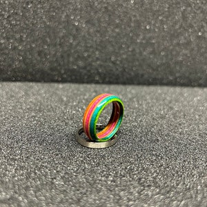 Recycled Skateboard Ring