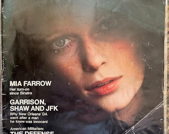 Vintage LOOK Magazine – August 26, 1969, Mia Farrow Cover