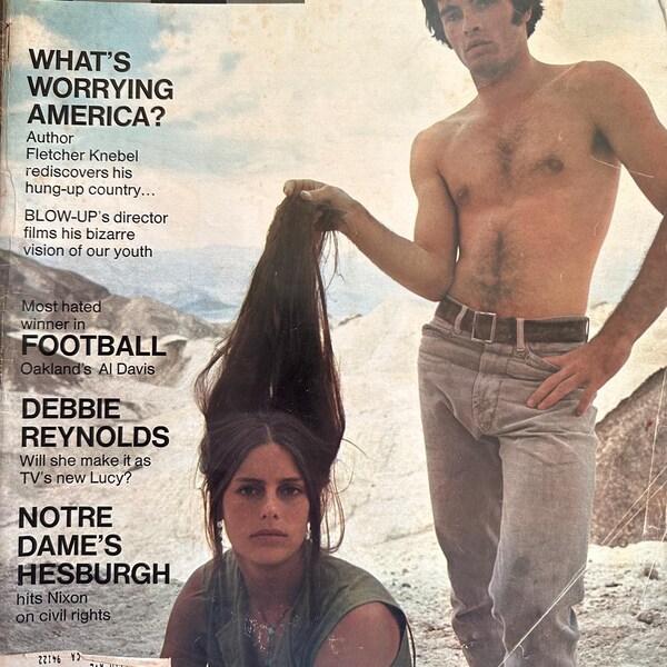 Magazyn LOOK – 18 listopada 1969 r., Debbie Reynolds, Era wojny w Wietnamie