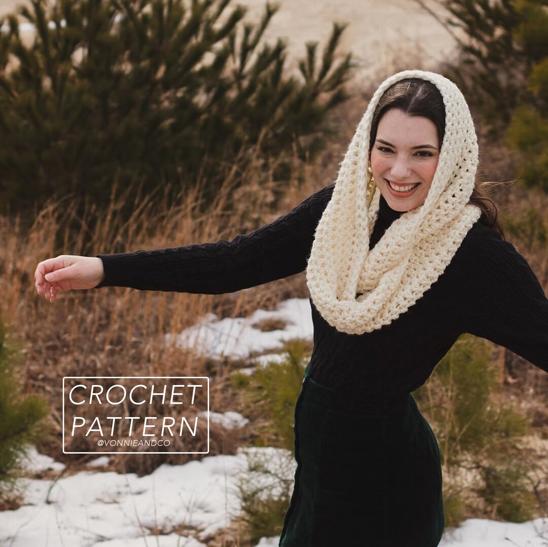 ISAAC Crochet Infinity Scarf Pattern Instant PDF Download - Etsy