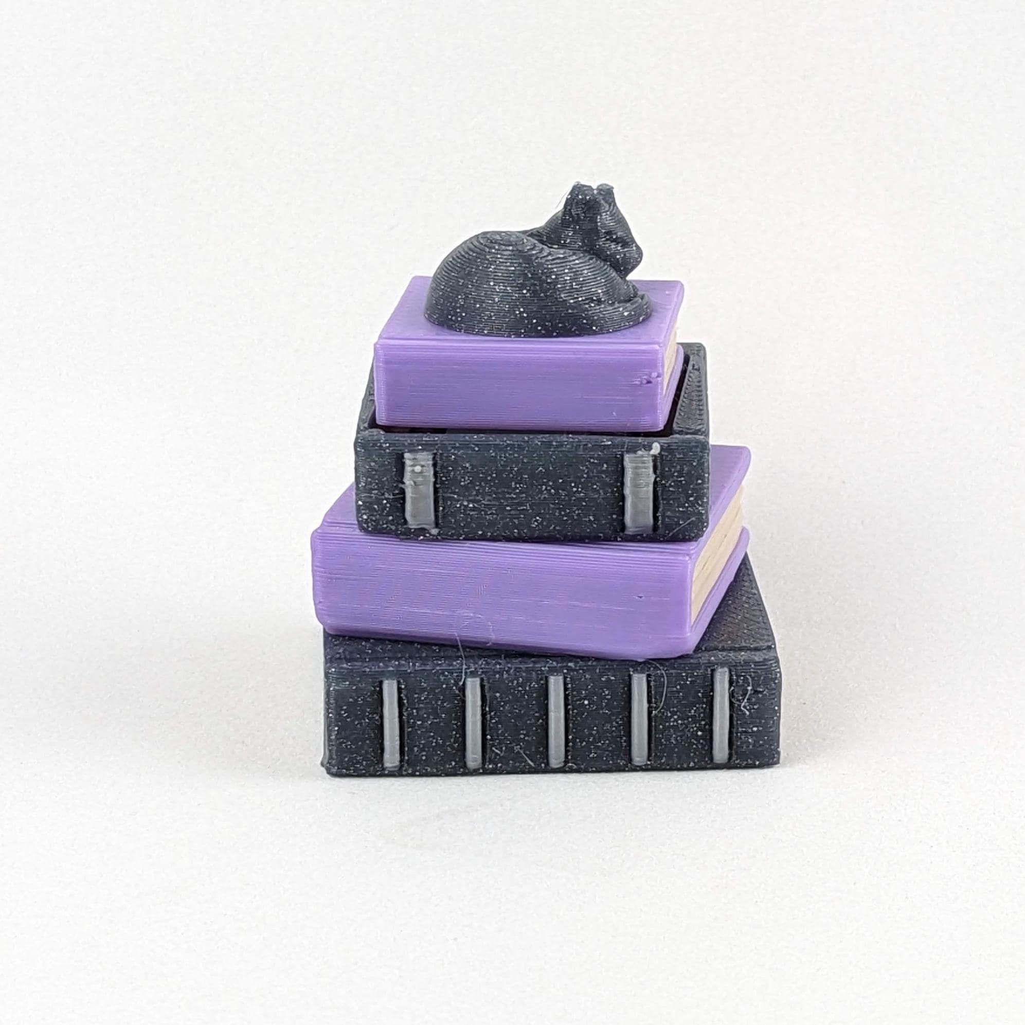 カスタマイズ可能な猫用本スタックフィジェットクリッカー - Etsy 日本