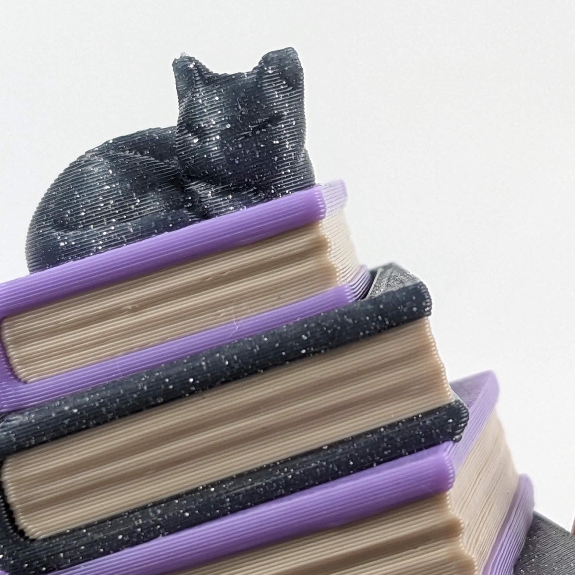カスタマイズ可能な猫用本スタックフィジェットクリッカー - Etsy 日本
