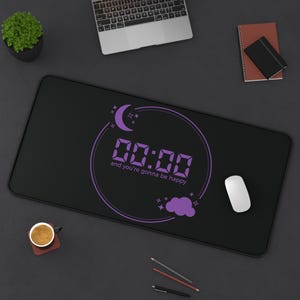 BTS Zero O'Clock and You're Gonna be Happy Desk Mat